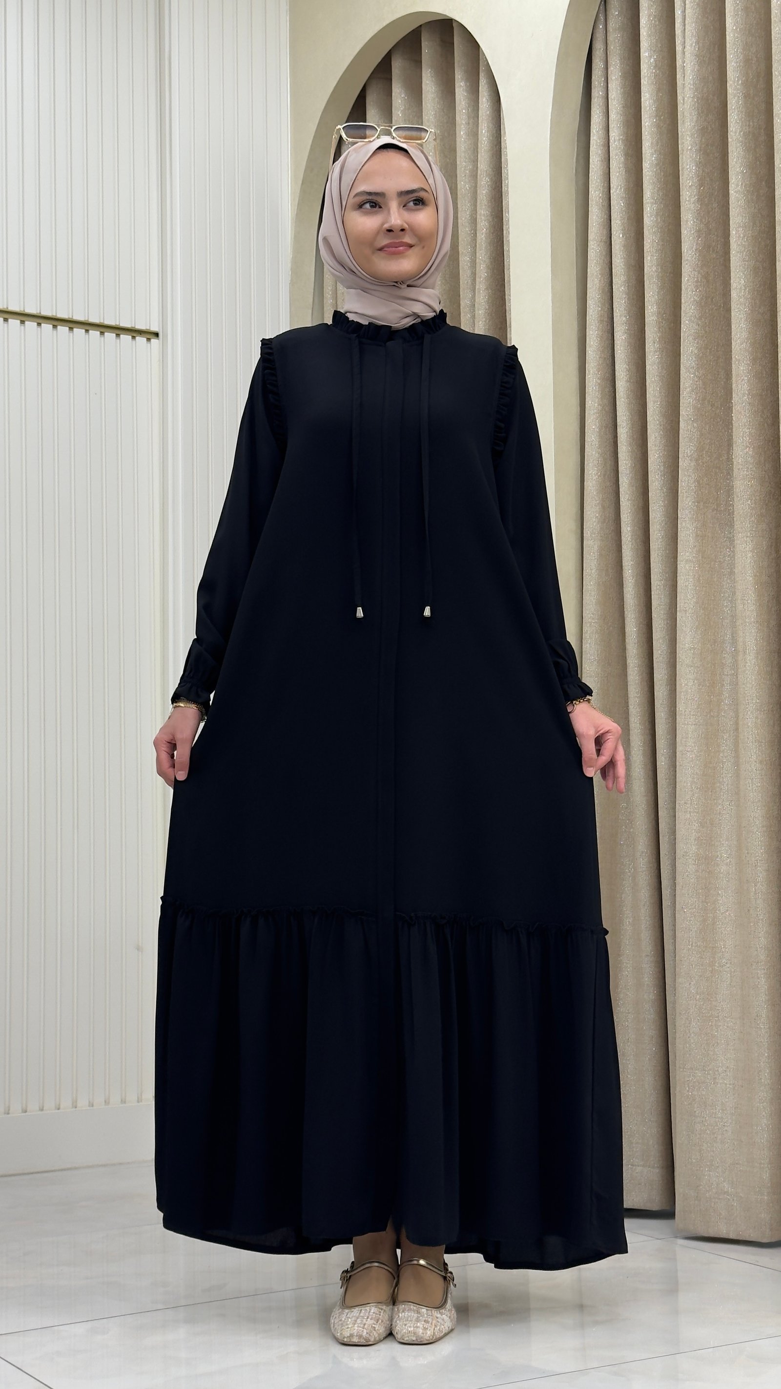 FIRFIRLI FERACE SİYAH