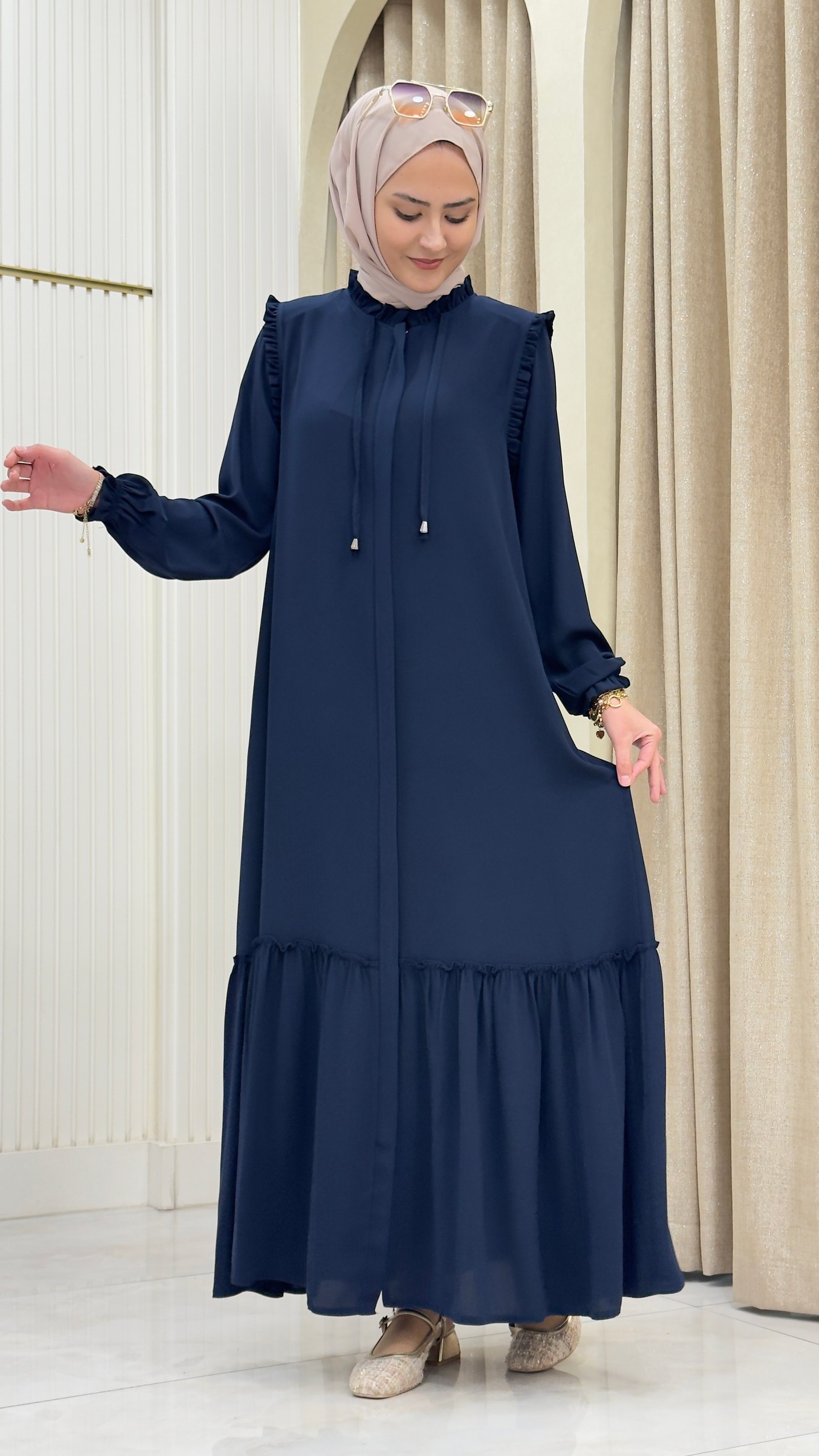 FIRFIRLI FERACE LACİVERT