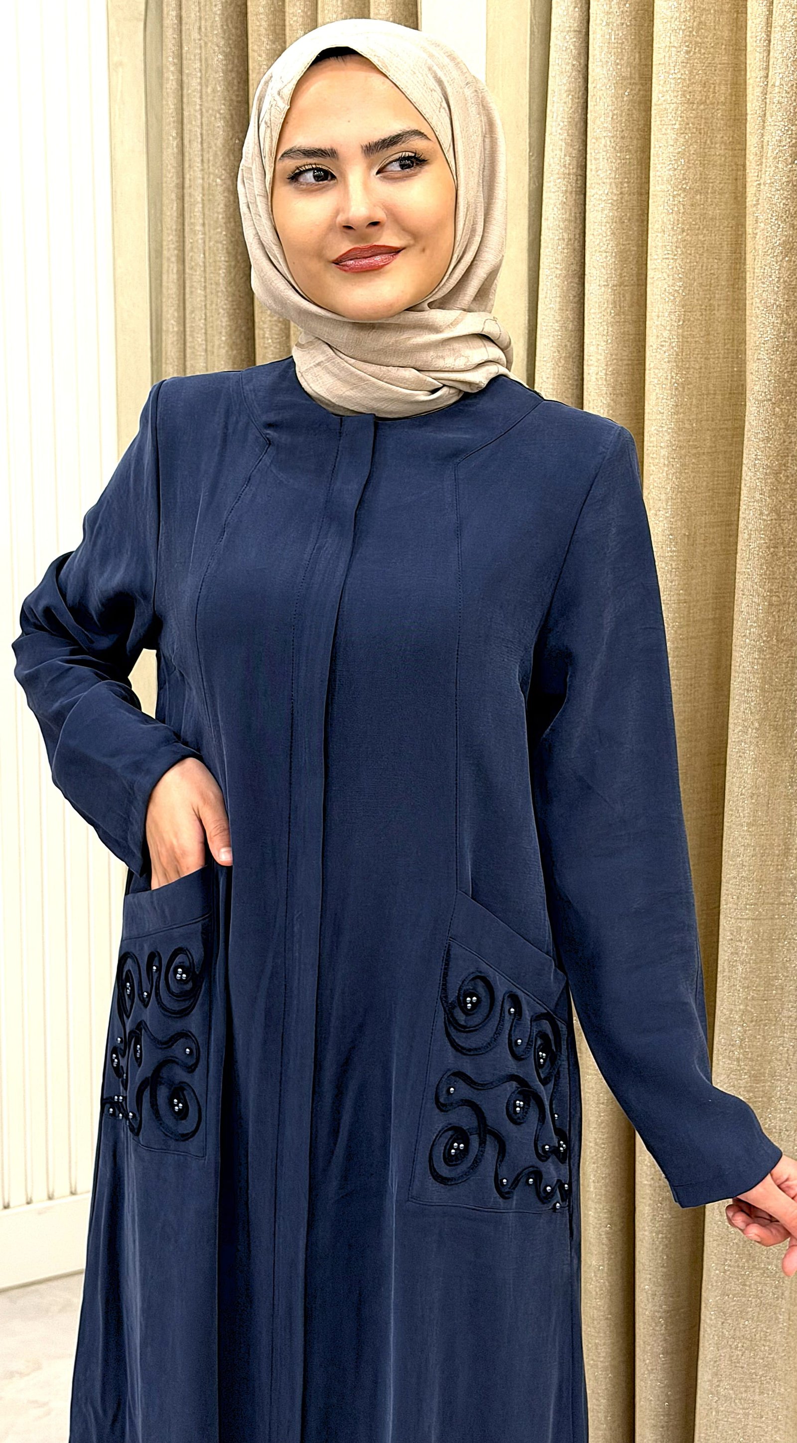 KUPRA İPEK BUSE MODEL LACİVERT