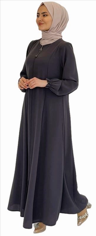 PARÇALI FERACE GRİ